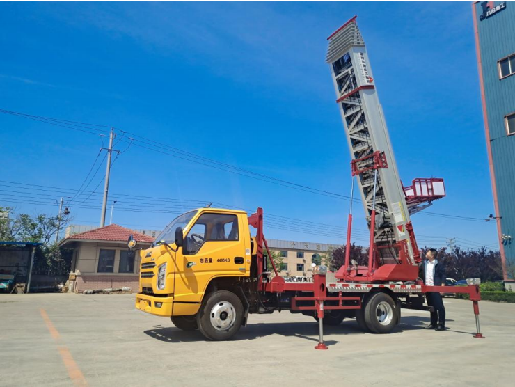 关岭常年租赁32米云梯车